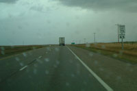 And then it started raining...