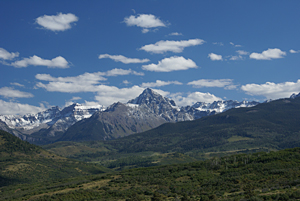 Mt. Sneffels from CR 7