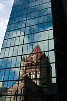 Reflection of Trinity Church