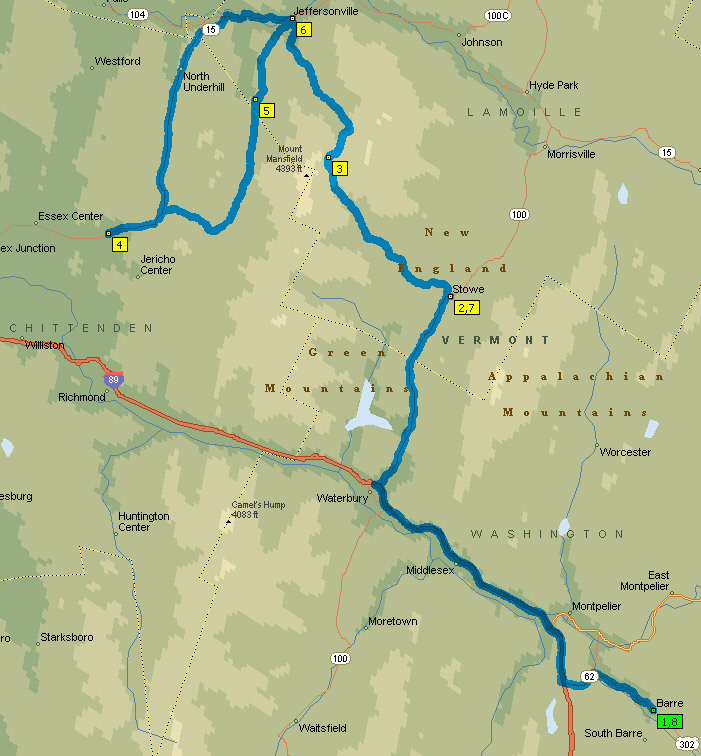 October 10 Map