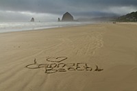 Cannon Beach Toward Haystack Rock