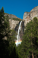 Bridalveil Falls and Rainbow