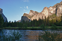Bridalveil Falls from Valley View