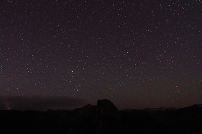 Skies Over Glacier Point