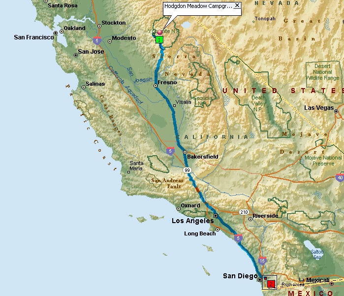 Hodgdon Meadow CG to La Mesa