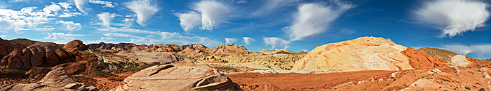 Panorama from Fire Wave