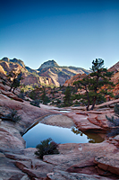 Looking Down Pothole Canyon