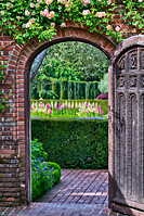 Doorway to Sunken Garden