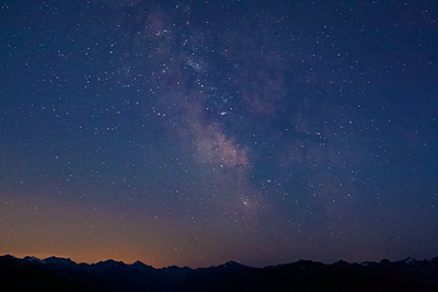 Milky Way Over Hurricane Ridge