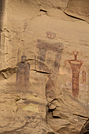 Sego Canyon Barrier Canyon  Rock Art