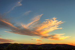 Lake Skinner Sunset