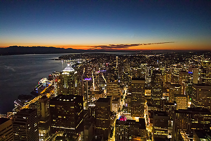 View from Columbia Sky View Observatory