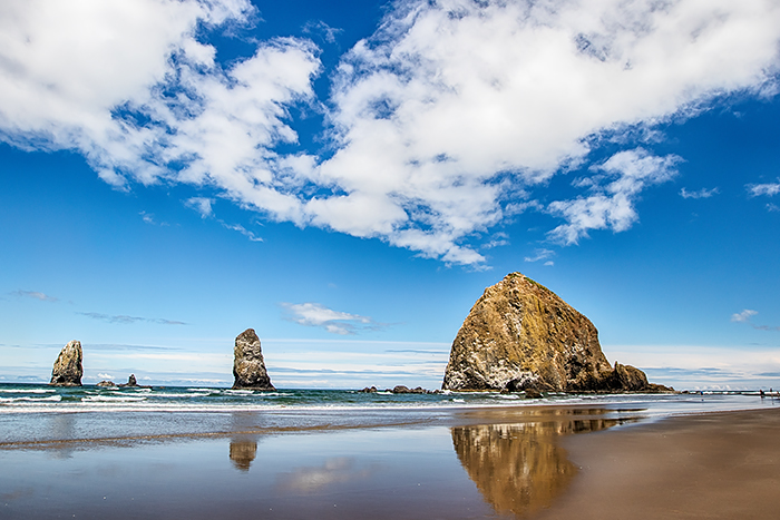 Haystack Rock and Needles