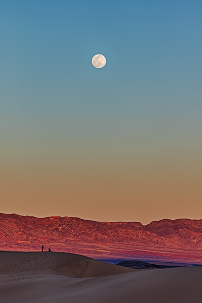 Moonrise Over the Dunes Moonrise Over the Dunes