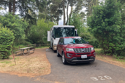Bullard Beach Campsite